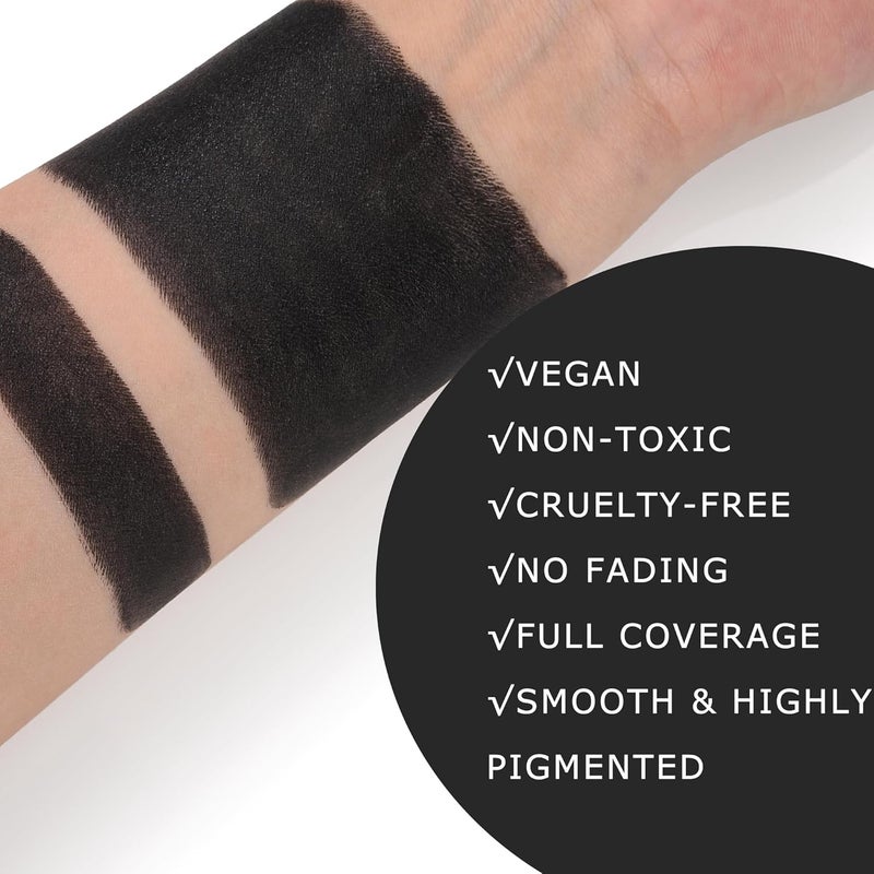 Wismee Eye Black Stick for Sports, 3pcs Anti-Glare Under Eye Sports Grease Stick for Baseball Softball Soccer Lacrosse Hockey Athletes Sports Training, Water-Proof Eye Black Stick for Athletes (Black) - Image 5